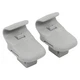 2PCS Grey Sun Visor Clip for Mazda 3 5 6 MPV CX-7 CX-9 RX-8 Speed 6 Gray Sunv...