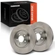A-Premium 2x Disc Brake Rotors Front for Jaguar XF S-Type XJ8 Vanden Plas 326mm