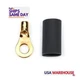Quickcar 57-471, 2 Pack Natural Copper Ring Terminal #8 Fits 14-16 Ga. Pair W/He