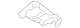 Genuine Volkswagen Heat Shield 5C6-825-613