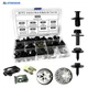 80pcs For Nissan Armada Body Bolts U-nut Clips Engine Under Splash Shield Guard