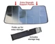 Premium Folding Custom Fit Sun Shade & bag for KIA - Heat Shield Made in USA