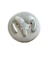OEM Dodge RAM Silver Wheel Center Cap 04792764AA | Matte Finish | 54mm