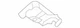 Genuine Volkswagen 2014-2018 Jetta Hybrid Underbody Heat Shield Plate 5C6825613