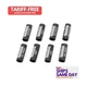 Quickcar 50-705, Set of 8 Black Plastic Labeled Wiring Heat Shrink Kit Performan