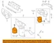 FORD OEM Exhaust Manifold-Lower Shield DA8Z5E258A