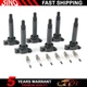 6X Ignition Coils & Spark Plugs For Toyota Highlander Camry Sienna Lexus ES300