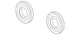 Genuine Honda Passport Ridgeline HR-V Pilot Civic Rear Cover 33126-S3V-A01