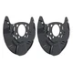 Brake Dust Shield Front L & R for Subaru Crosstrek 2016-2017 26290-AG000 Black