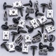 15 pc T25 M5 Fender Liner Bumper Screw U-Nut Kit for VW Audi N90974701 N90959101