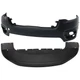 Set of 2 Bumper Covers Facias Front Upper for Jeep Cherokee 2019-2022 Pair