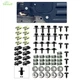 80pcs For Nissan Armada Body Bolts U-nut Clips Engine Under Splash Shield Guard