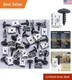 10 Sets T25 M5 Fender Liner Bumper Cover Splash Shield Scew U Nut Kit for VW ...