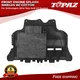 Front Engine Splash Shields w/ Cotton For Volkswagen Jetta Taos Audi A3 Quattro