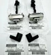 NISSAN GT-R GTR R35 Genuine Door Stopper  Link Cover Hinge Set Right Left OEM *
