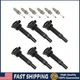 6X Ignition Coil & Platinum Spark Plugs UF558 For Hyundai Santa Fe Kia 2007-2009