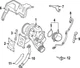 Genuine Volkswagen Mount Bracket 06Q-145-195-C