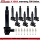 8X Ignition Coils & 8X iridium Spark Plugs for Toyota Tundra Sequoia Lexus GS430