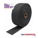 Thermo-Tec 11154, One Black Fiberglass 2 X 15 Black Header Wrap Performance Part