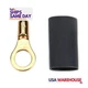 Quickcar 57-477, 2 Pack Natural Copper Ring Terminal #10 Fits 22-16 Ga. Pair W/H