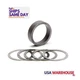 Ratech 4105, One Natural Steel Solid Pinion Spacer W/Shims 9In Ford Performance