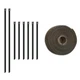 Mishimoto 2 inch x 35 feet Heat Wrap with Stainless Locking Tie Set MMTW-235