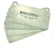 GiroDisc Front Titanium Pad Shields Fits 2003 Dodge Viper