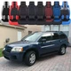 For Mitsubishi Endeavor Car Seat Covers 2/5-Seat Front + Rear Cushion Leather US