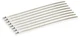 Design Engineering 10201 S.S. Locking Ties 8in.-8pk.
