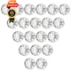 BLMHTWO 20 Pcs Heat Shield Clips, Exhaust One Size, silver 