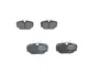 Brake pad set, disc brake Bosch 0986424564