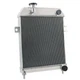 4 Row Aluminum Radiator For 55-58 Jaguar MK1 MK I ; 59-67 MK2 MK II S-Type MT.
