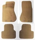NEW! Tan Floor Mats 2000-2002 Jaguar S Type Set of 4 with Heel Pad  Rubber Back