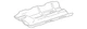 Genuine Mercedes-Benz Screening Plate 177-151-20-45