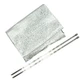 Thermo-Tec 14150 Starter Heat Shield Reflective Mylar 7" x 22" Locking Straps!