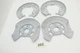 Porsche 911 F G Model Brake Dust Plates Splash Plates 91135280120 91135208300